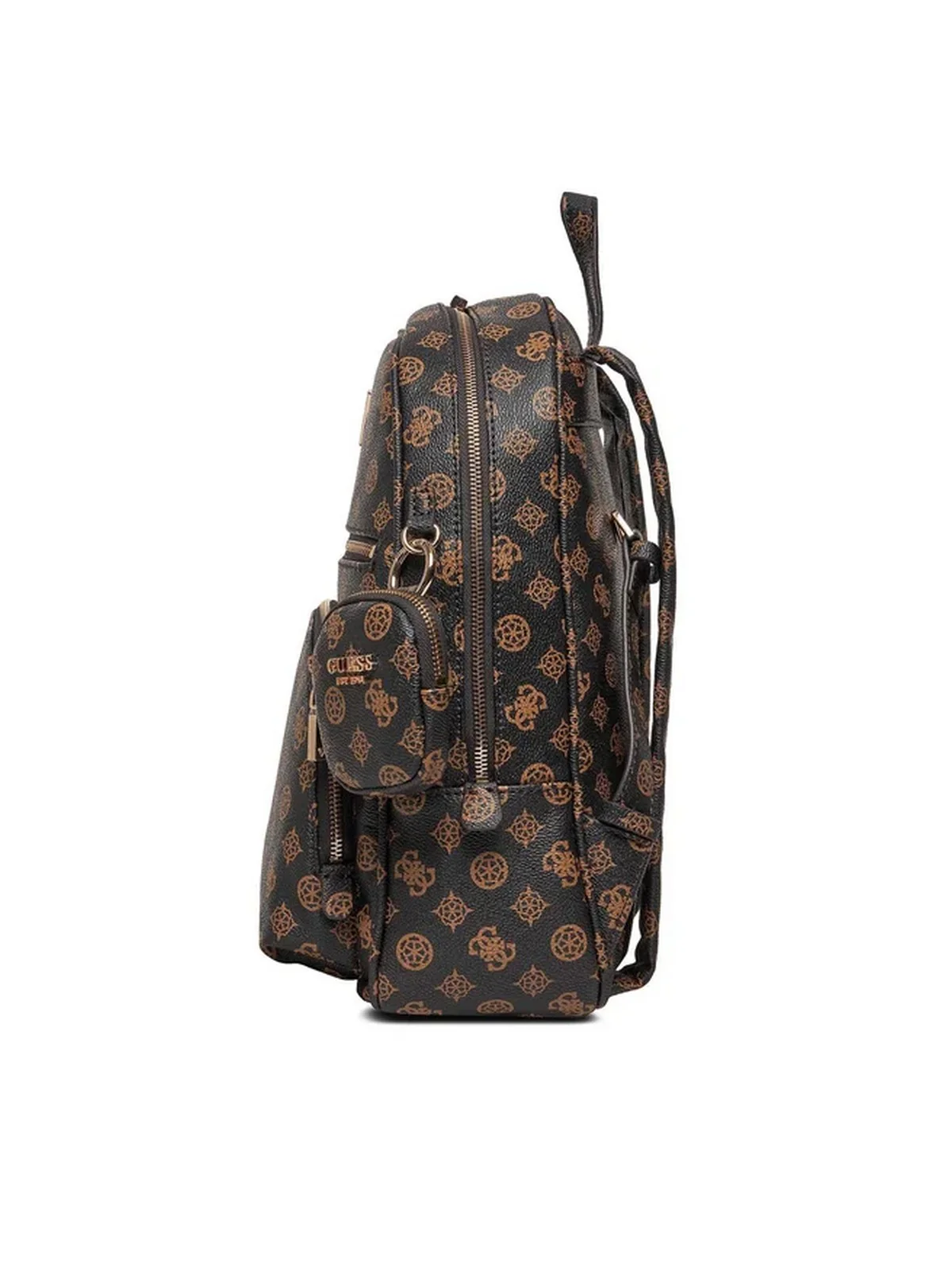 GUESS Zaino Donna Power Play Tech Tote HWPG90 06330 MLO Marrone - Image 3