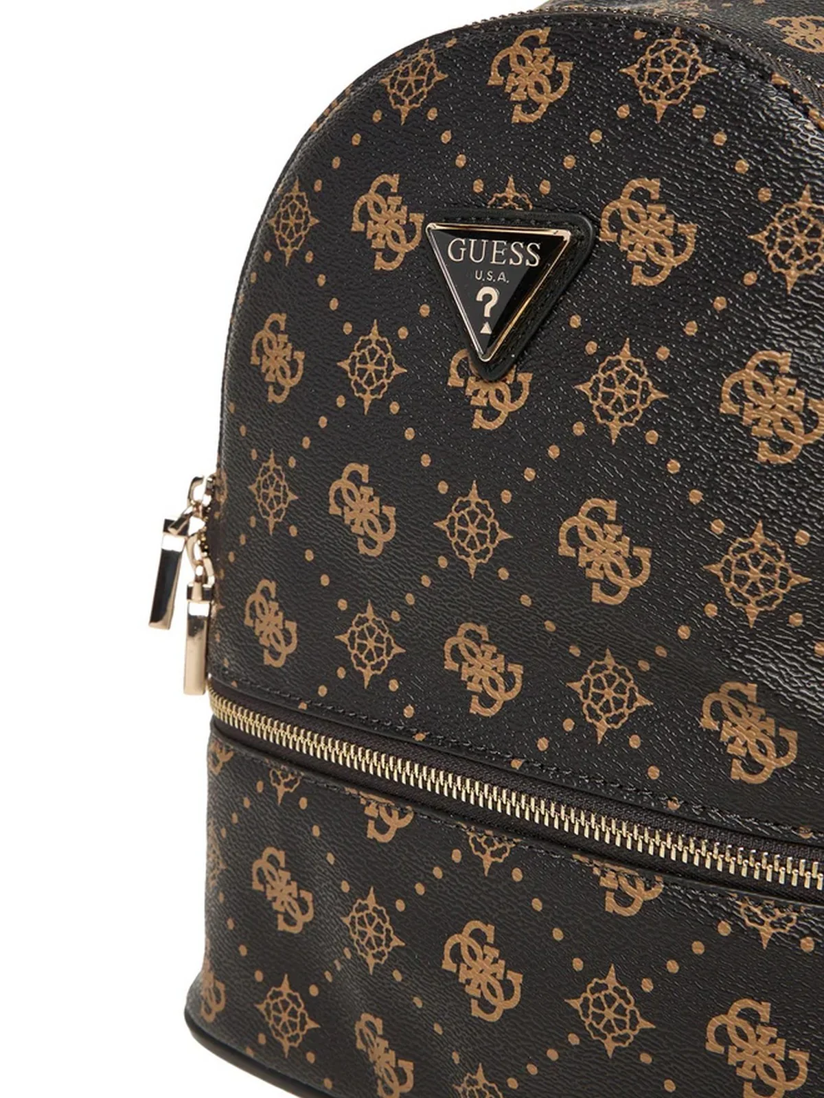 GUESS Zaino Donna SILIA SMALL BACKPACK TWGP98 90032 ESL ESPRESSO LOGO - Image 2