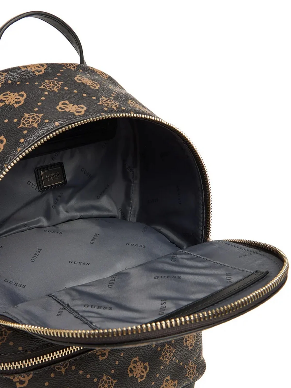 GUESS Zaino Donna SILIA SMALL BACKPACK TWGP98 90032 ESL ESPRESSO LOGO - Image 5
