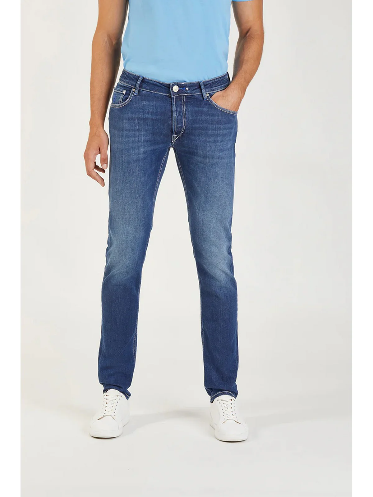 HANDPICKED Jeans Uomo  ORVIETO 03140W2 002 Blu - Image 7