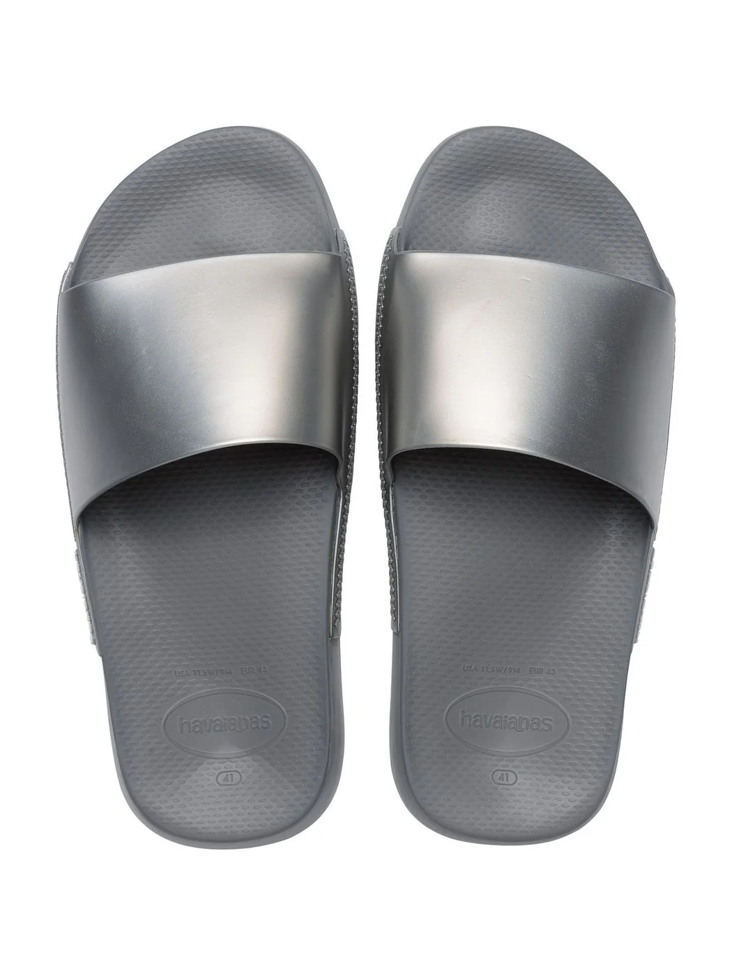 HAVAIANAS Ciabatta Donna Hav. Slide Classic Metallic 4147131.5178 Grigio