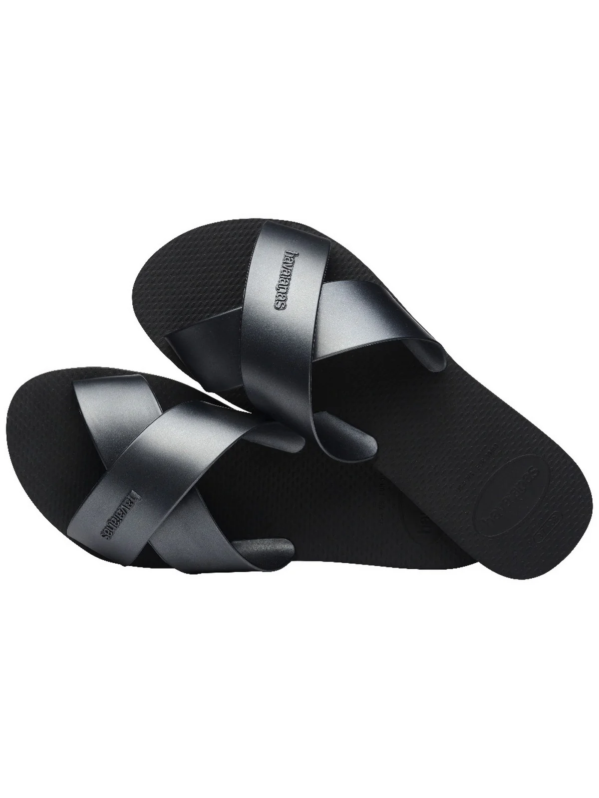 HAVAIANAS Ciabatta Donna Hav. Aqua metallic 4148866.0090 Nero - Image 6