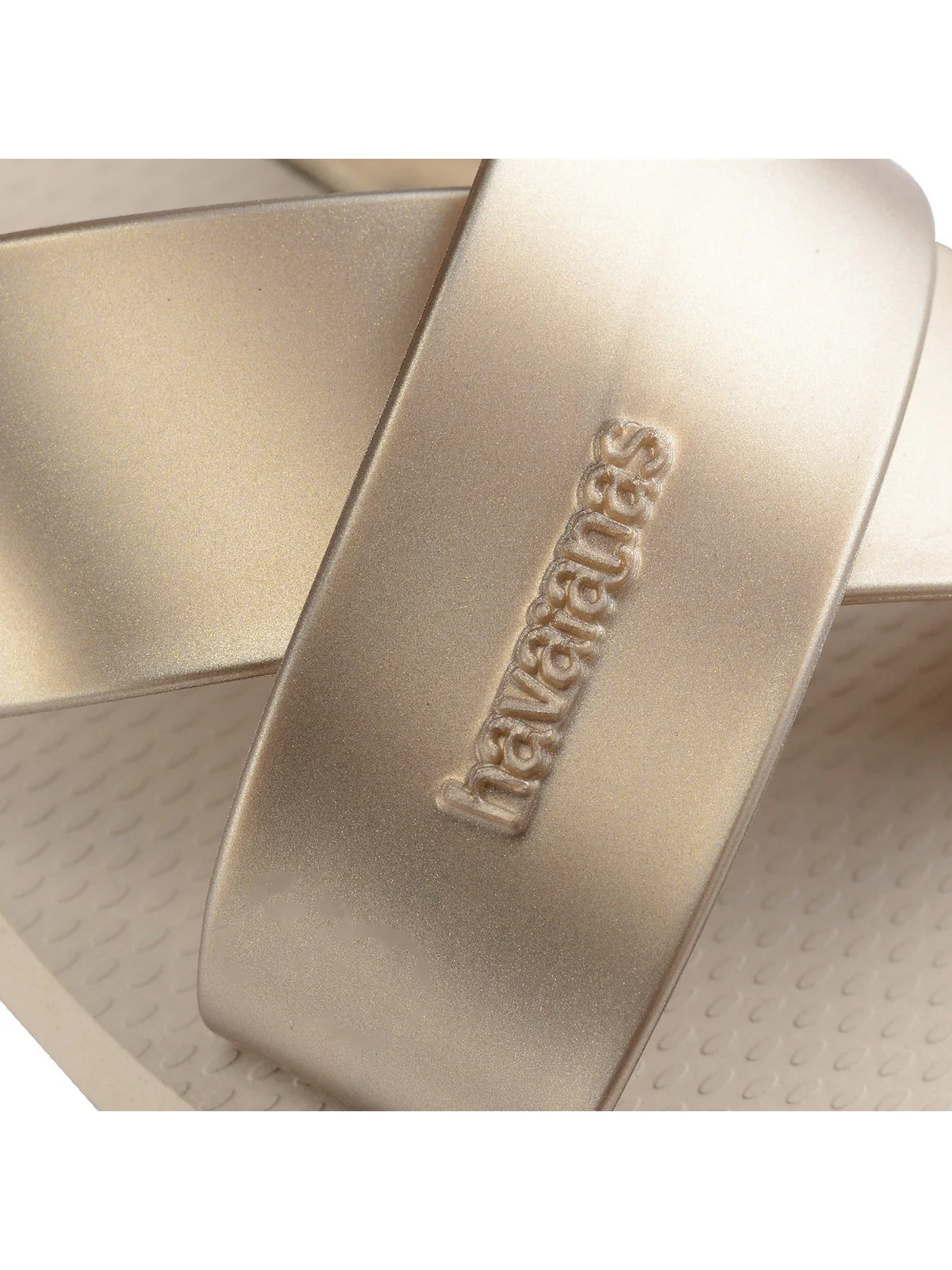 HAVAIANAS Ciabatta Donna Hav. Aqua metallic 4148866.0121 Beige - Image 3