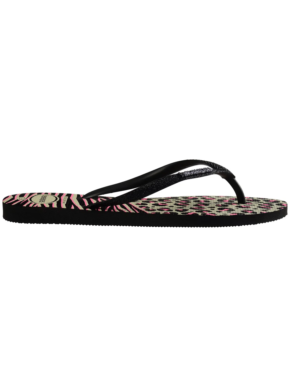 HAVAIANAS Ciabatta Donna Hav. Slim Animals Mix 4147964.0006 Nero - Image 3