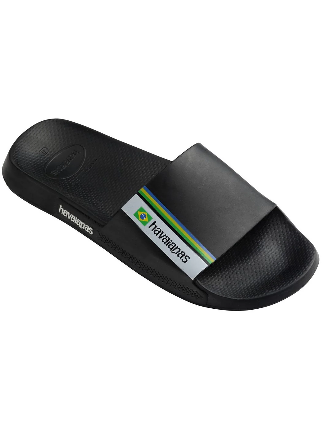 HAVAIANAS Ciabatta Unisex adulto Hav. Slide Brasil 4147319.0090 Nero - Image 2