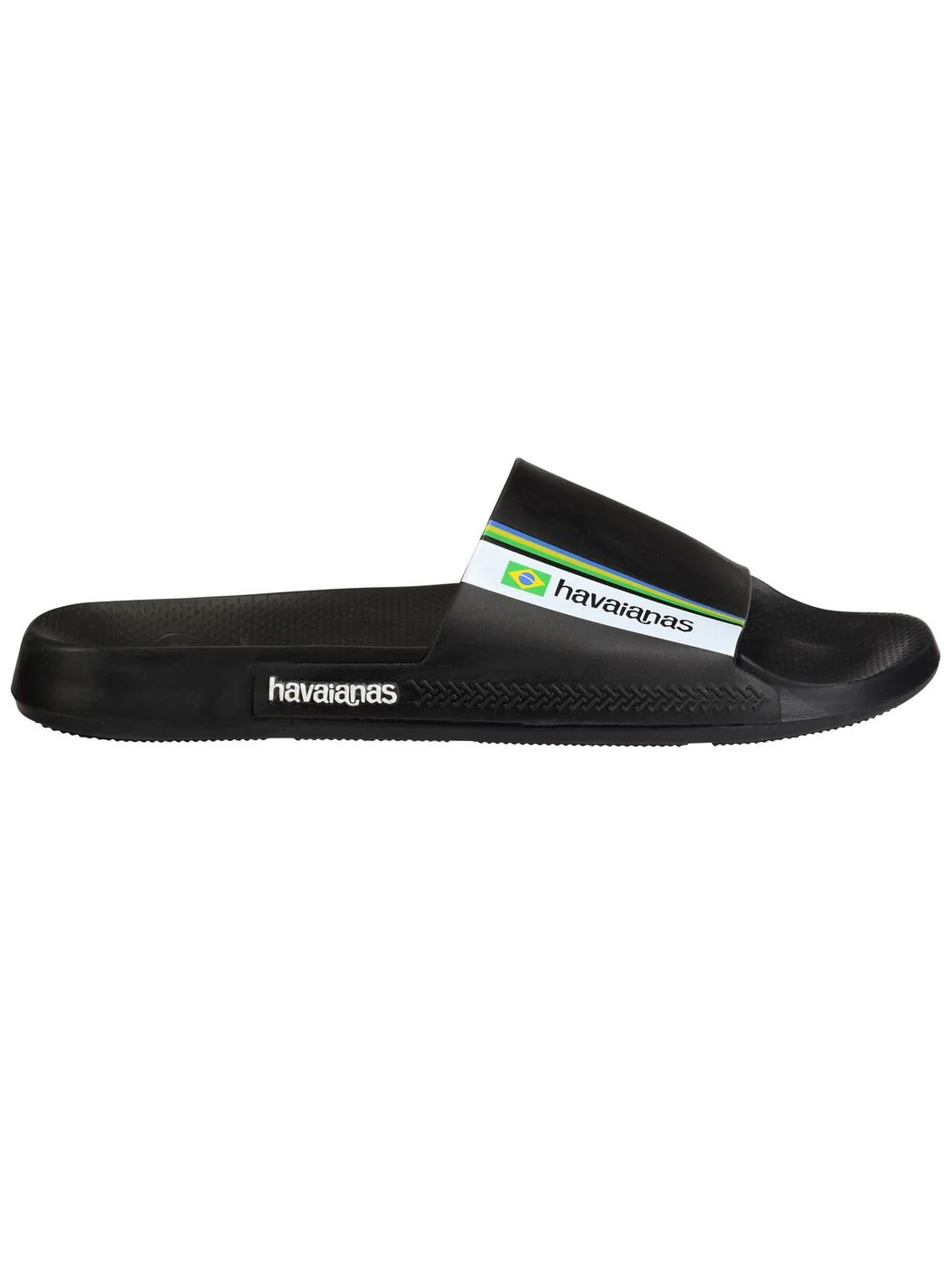 HAVAIANAS Ciabatta Unisex adulto Hav. Slide Brasil 4147319.0090 Nero - Image 3