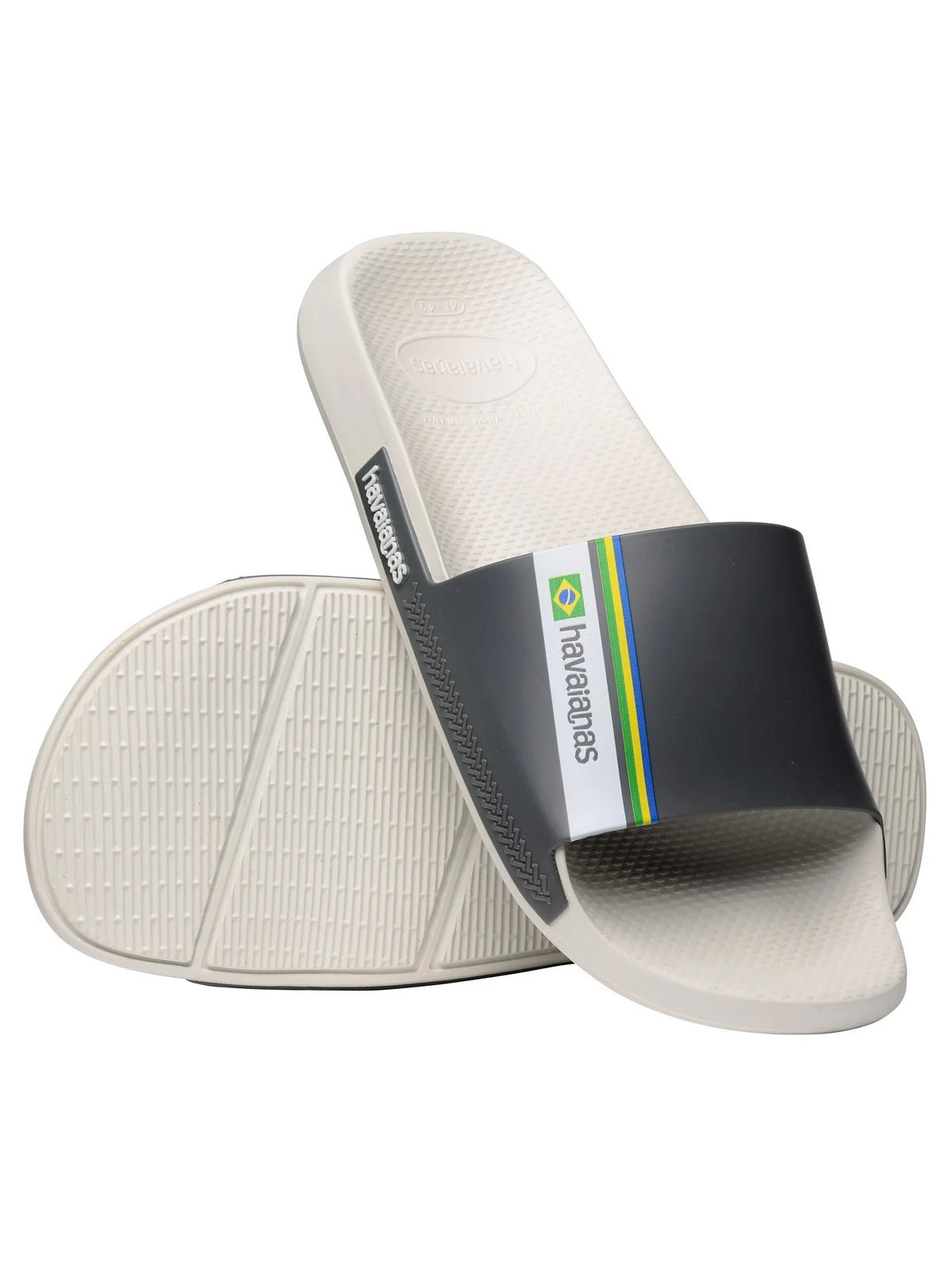 HAVAIANAS Ciabatta Unisex adulto Hav. Slide Brasil 4147319.0001 Bianco - Image 4