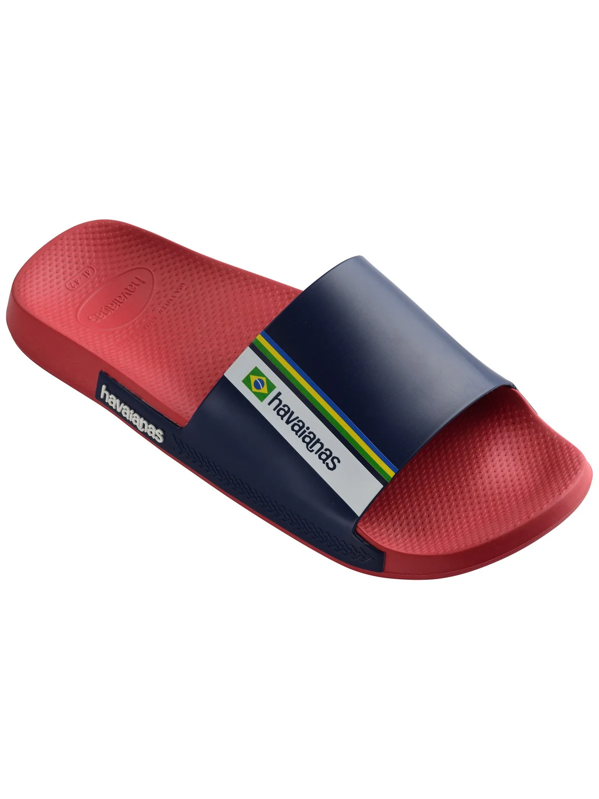 HAVAIANAS Ciabatta Unisex adulto Hav. Slide Brasil 4147319.1440 Rosso - Image 2
