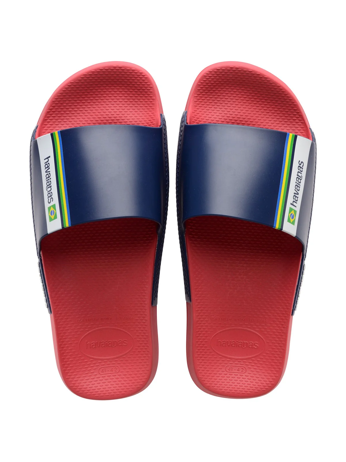 HAVAIANAS Ciabatta Unisex adulto Hav. Slide Brasil 4147319.1440 Rosso - Image 6
