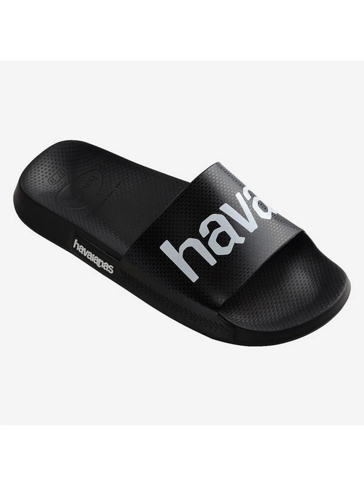 HAVAIANAS Ciabatta Unisex adulto Hav. Slide Classic Logomania 4148124.1069 Nero - Image 4