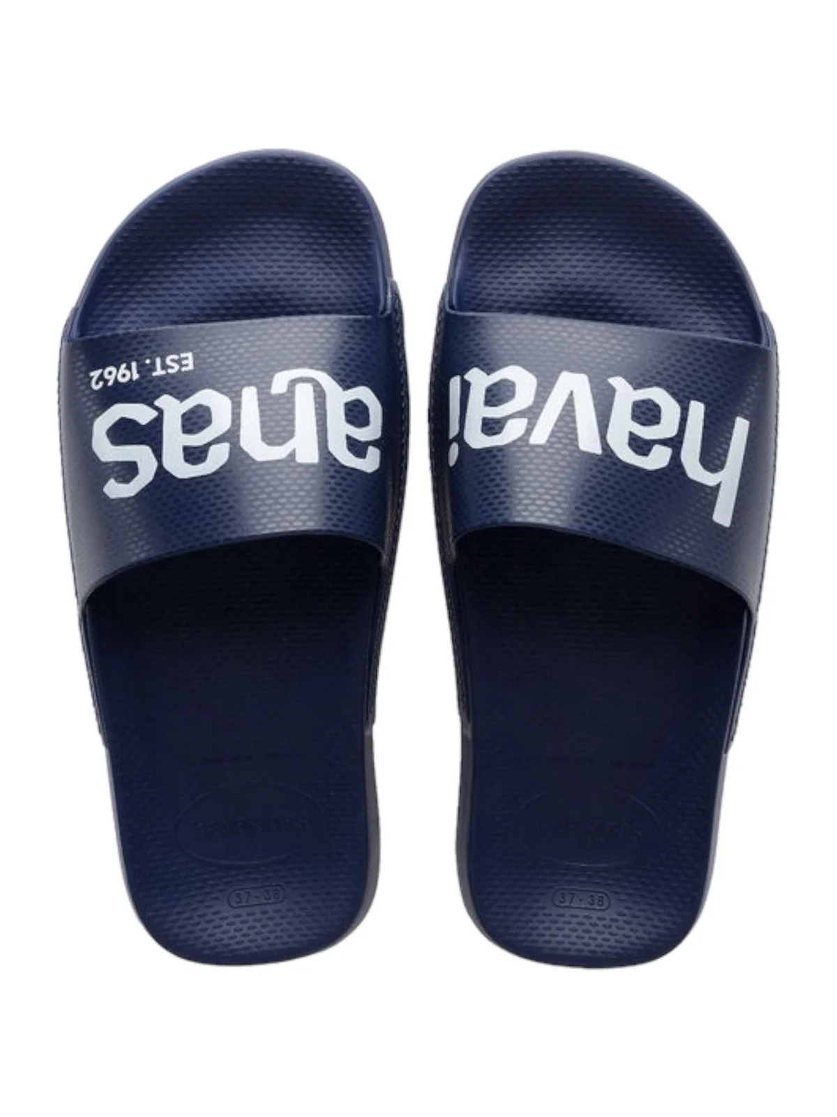 HAVAIANAS Ciabatta Unisex adulto Hav. Slide Classic Logomania 4148124.4368 Blu - Image 5