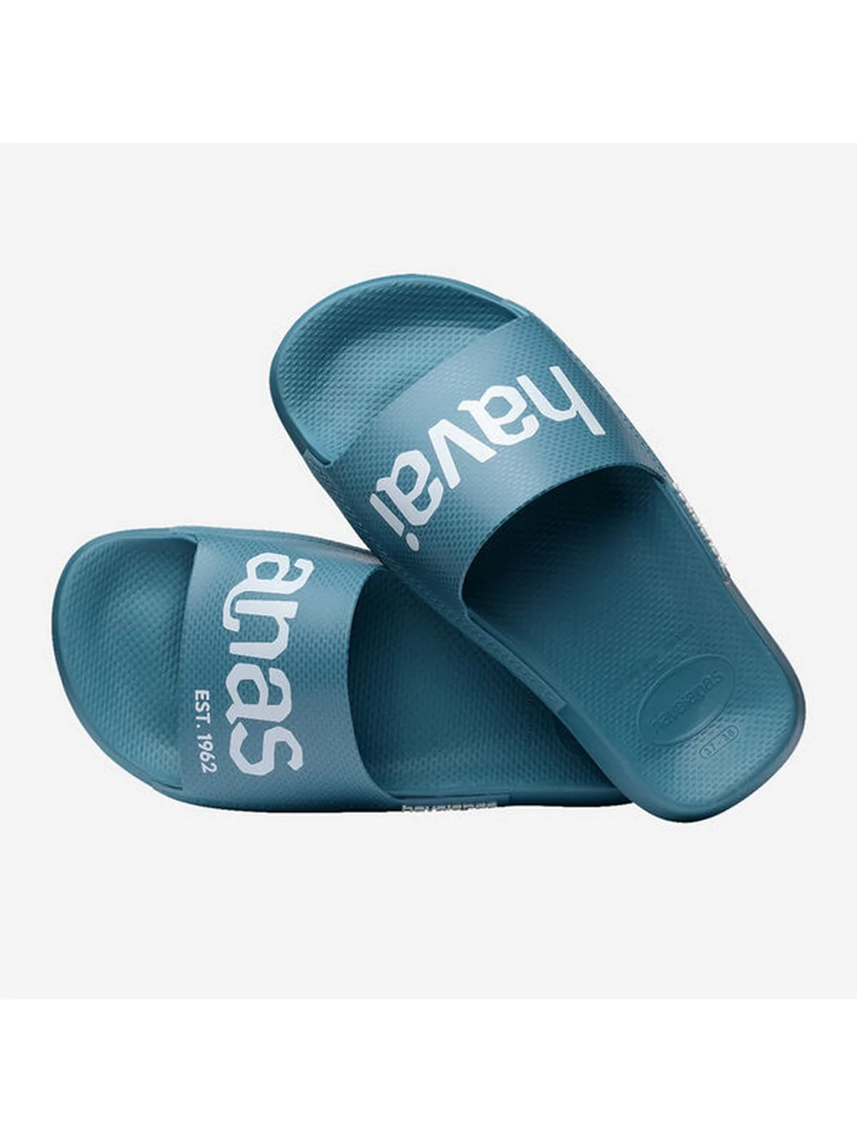 HAVAIANAS Ciabatta Unisex adulto Hav. Slide Classic Logomania 4148124.4974 Blu - Image 2