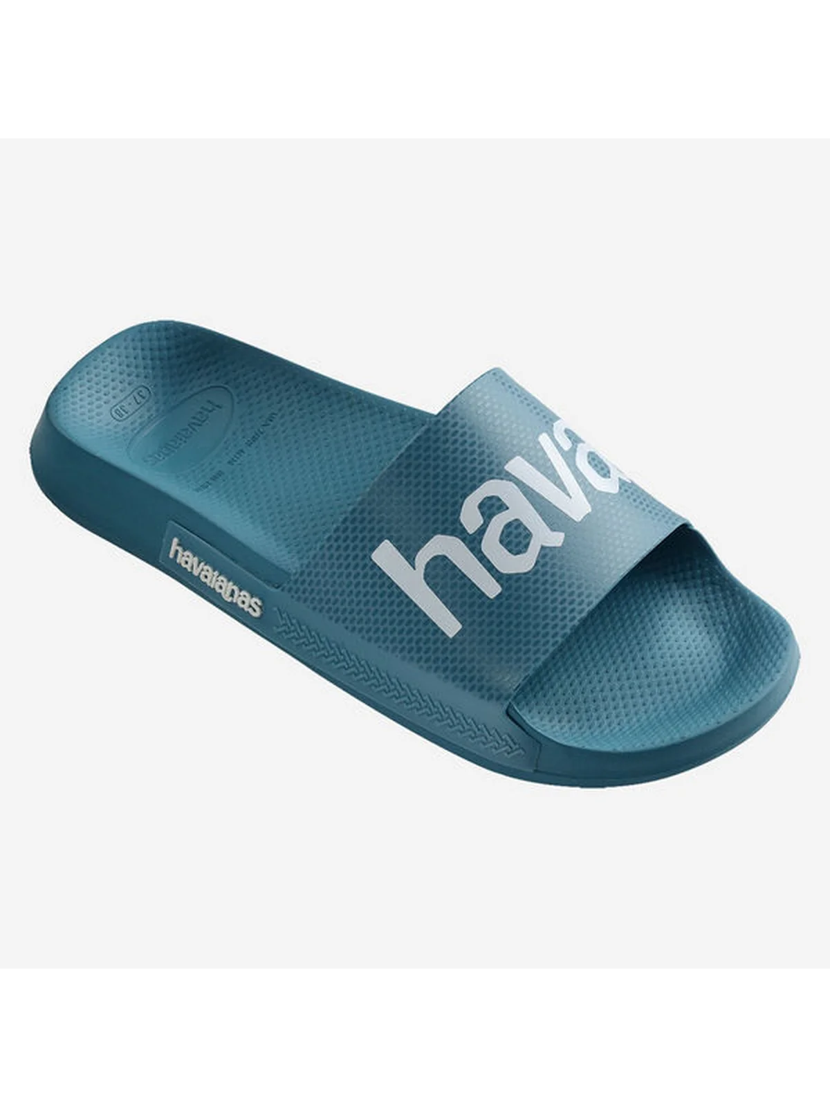 HAVAIANAS Ciabatta Unisex adulto Hav. Slide Classic Logomania 4148124.4974 Blu - Image 3