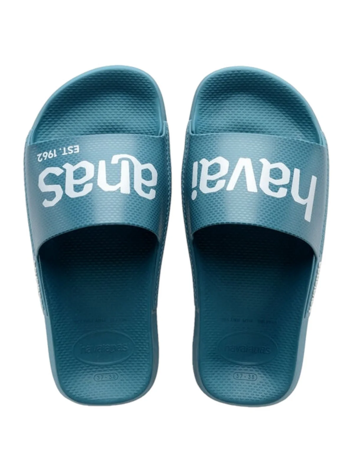HAVAIANAS Ciabatta Unisex adulto Hav. Slide Classic Logomania 4148124.4974 Blu - Image 5