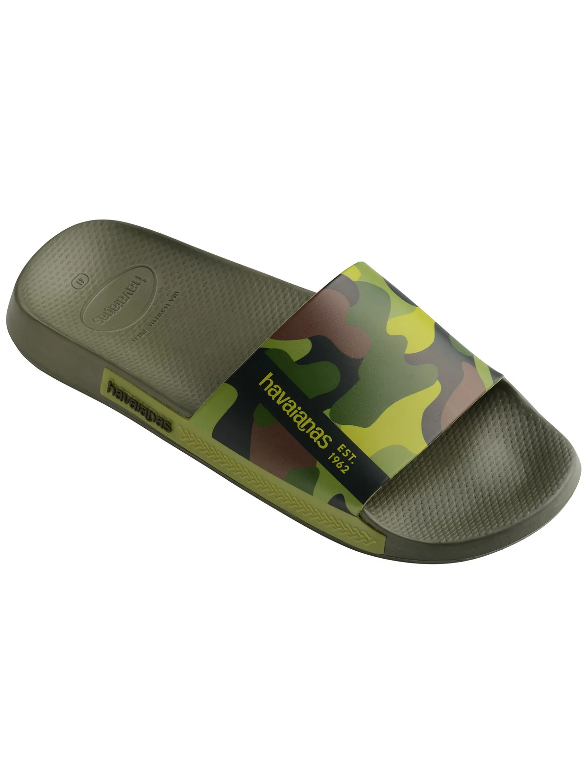 HAVAIANAS Ciabatta Unisex adulto Hav. slide print 4147329.0869 Verde - Image 2