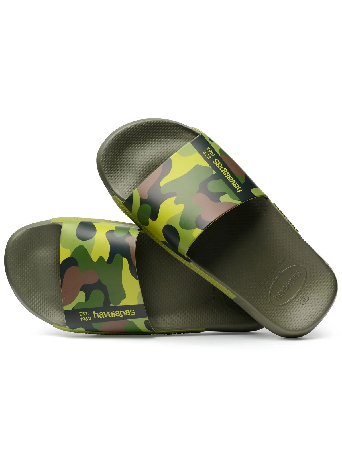 HAVAIANAS Ciabatta Unisex adulto Hav. slide print 4147329.0869 Verde - Image 4