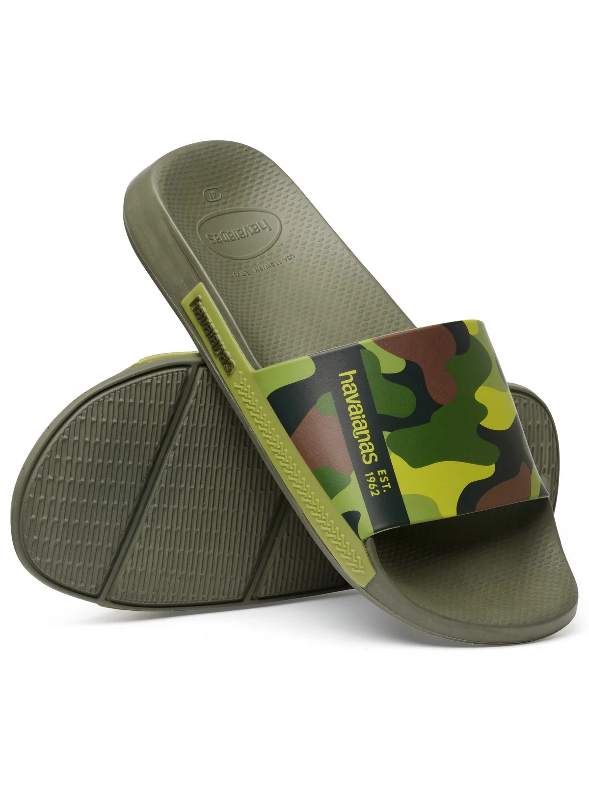 HAVAIANAS Ciabatta Unisex adulto Hav. slide print 4147329.0869 Verde - Image 5