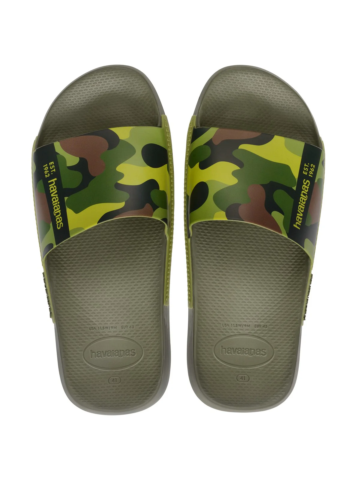 HAVAIANAS Ciabatta Unisex adulto Hav. slide print 4147329.0869 Verde - Image 6