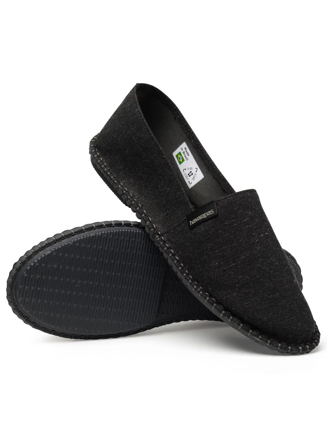 HAVAIANAS Espadrillas Unisex adulto  4146950.0090 Nero - Image 4