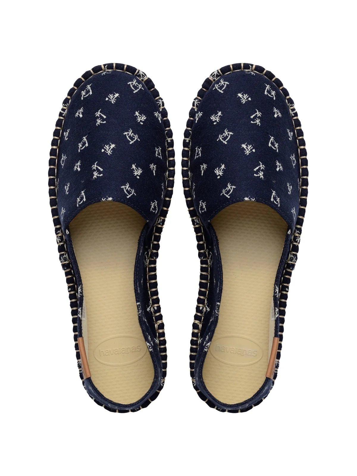 HAVAIANAS Espadrillas Uomo Hav. Origine IV print 4147972.0555 Blu - Image 6