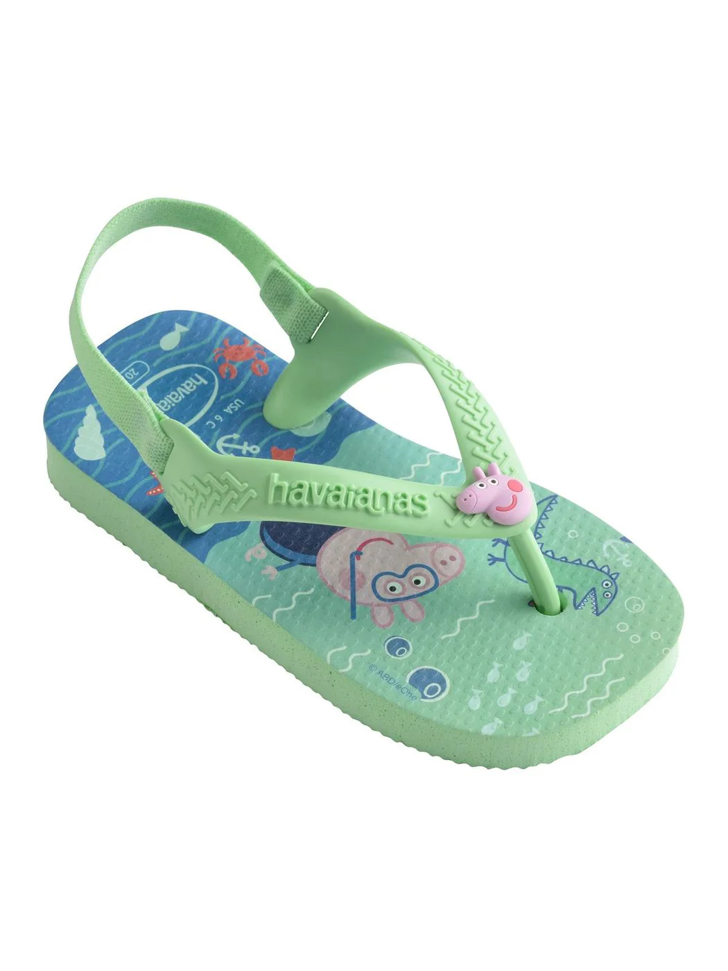 HAVAIANAS Infradito Bambine e ragazze  4145980.6617 Verde - Image 2