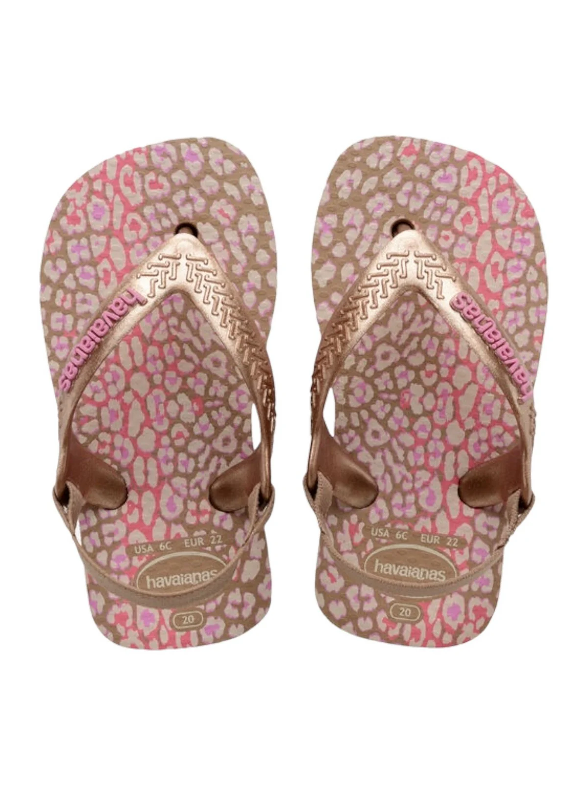 HAVAIANAS Infradito Bambine e ragazze Hav. Baby Mini Me 4148946.5282 Rosa - Image 5