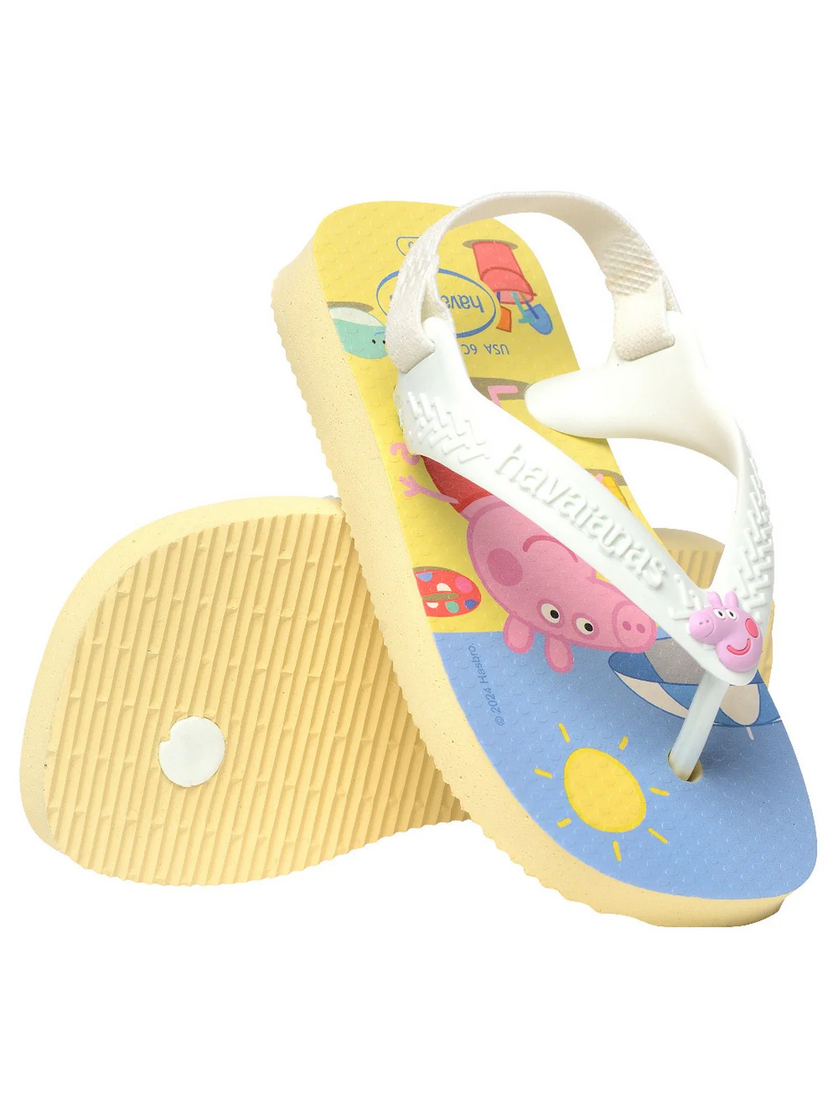 HAVAIANAS Infradito Bambine e ragazze Hav. baby peppa pig 4145980.9256 BUTTERCREAM - Image 3