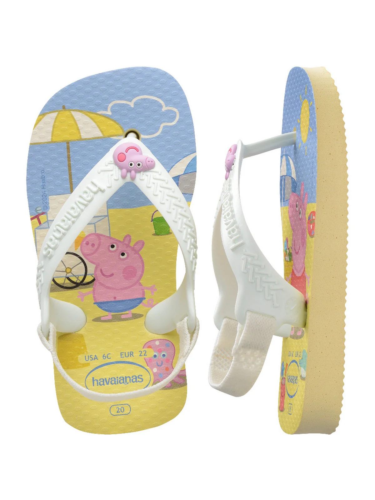 HAVAIANAS Infradito Bambine e ragazze Hav. baby peppa pig 4145980.9256 BUTTERCREAM - Image 4