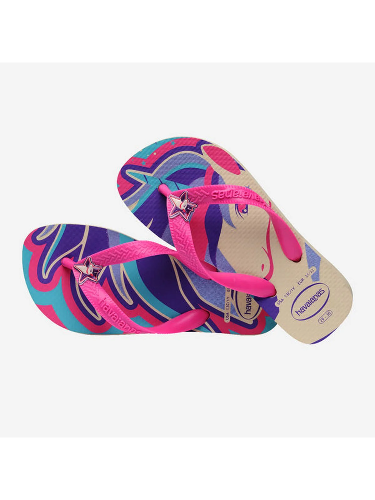 HAVAIANAS Infradito Bambine e ragazze Hav. Kids Fantasy 4103405.6238 Beige - Image 2