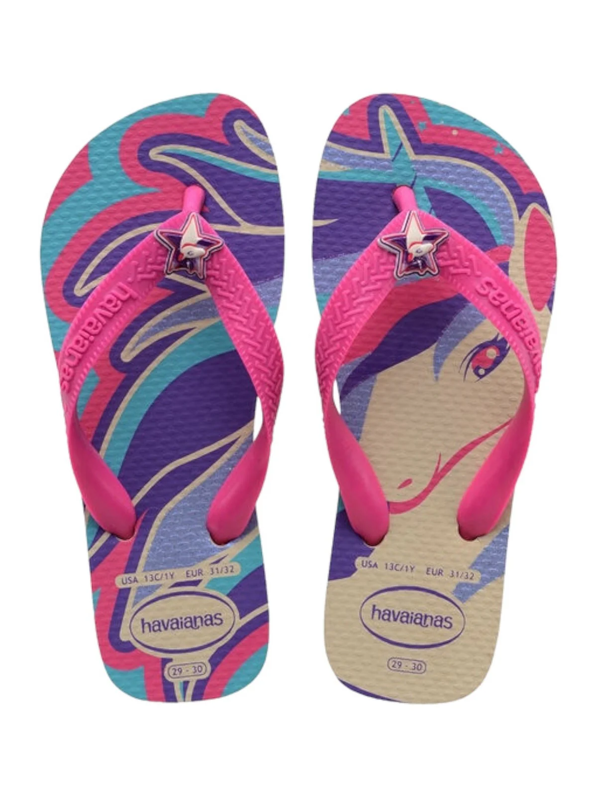 HAVAIANAS Infradito Bambine e ragazze Hav. Kids Fantasy 4103405.6238 Beige - Image 5