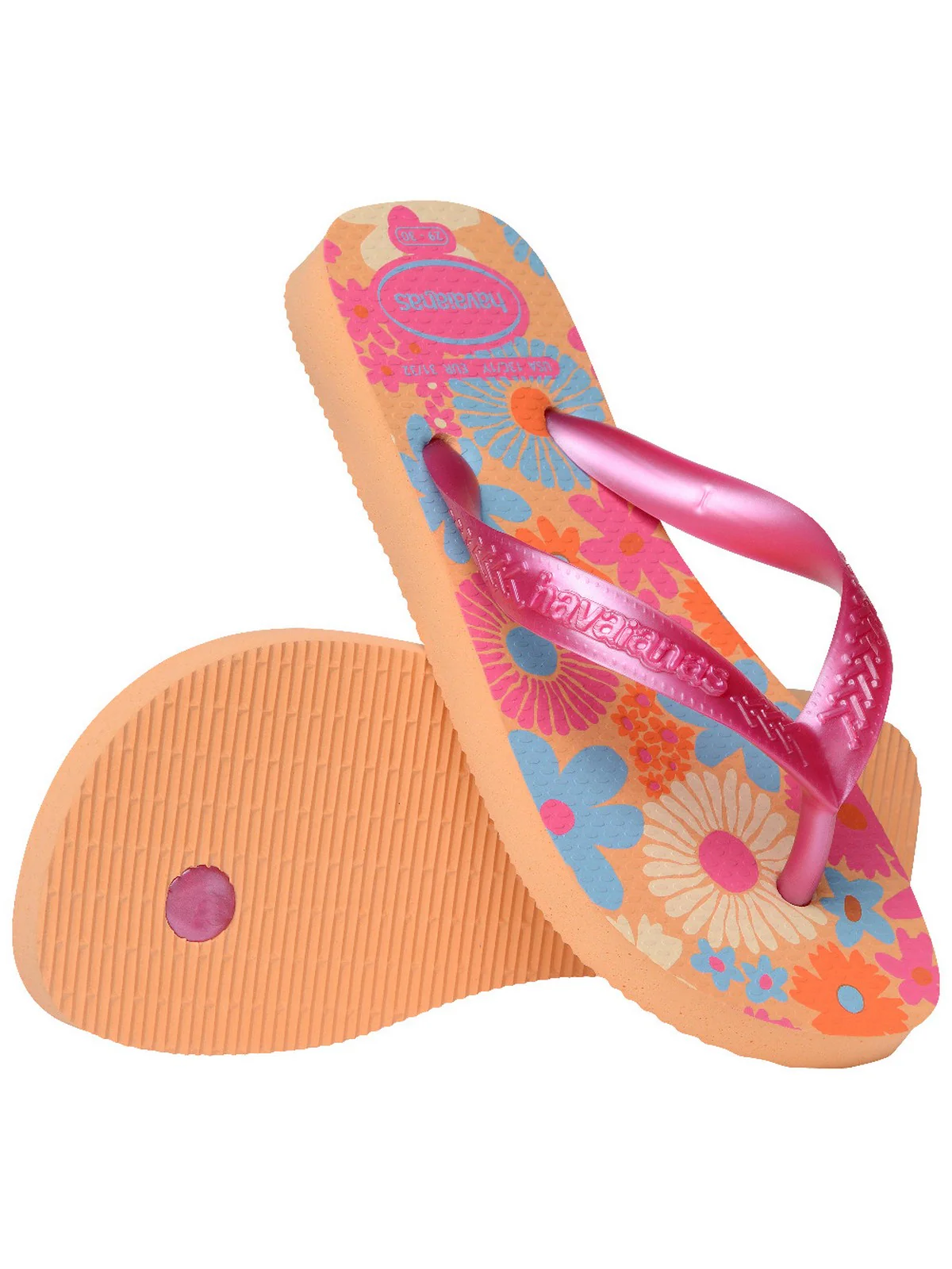 HAVAIANAS Infradito Bambine e ragazze Hav. Kids Flores 4000052.0027 Rosa - Image 2