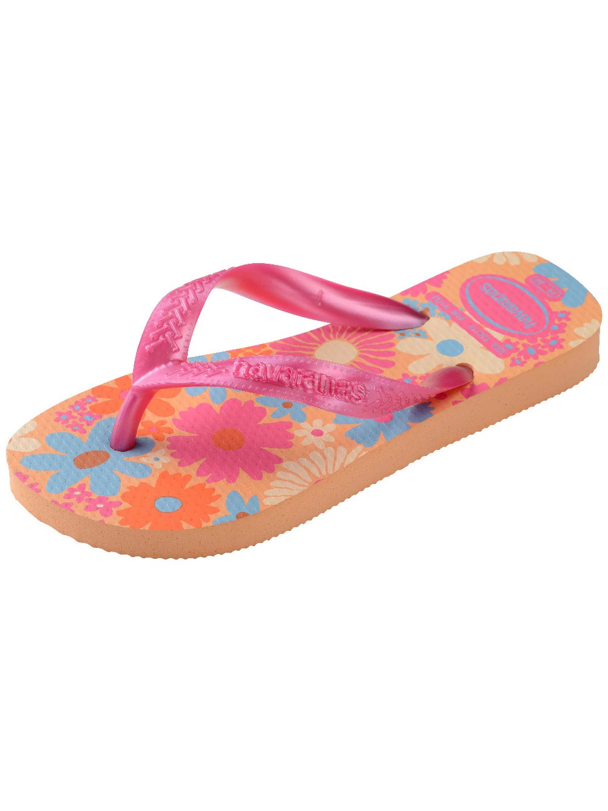 HAVAIANAS Infradito Bambine e ragazze Hav. Kids Flores 4000052.0027 Rosa - Image 3