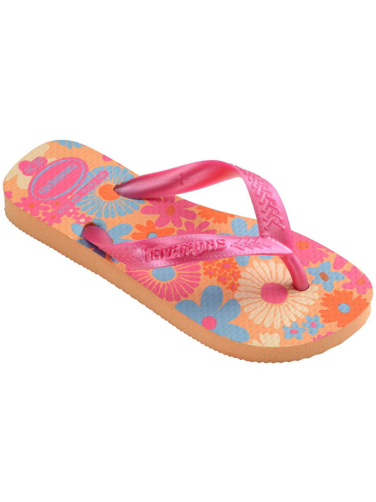 HAVAIANAS Infradito Bambine e ragazze Hav. Kids Flores 4000052.0027 Rosa - Image 4