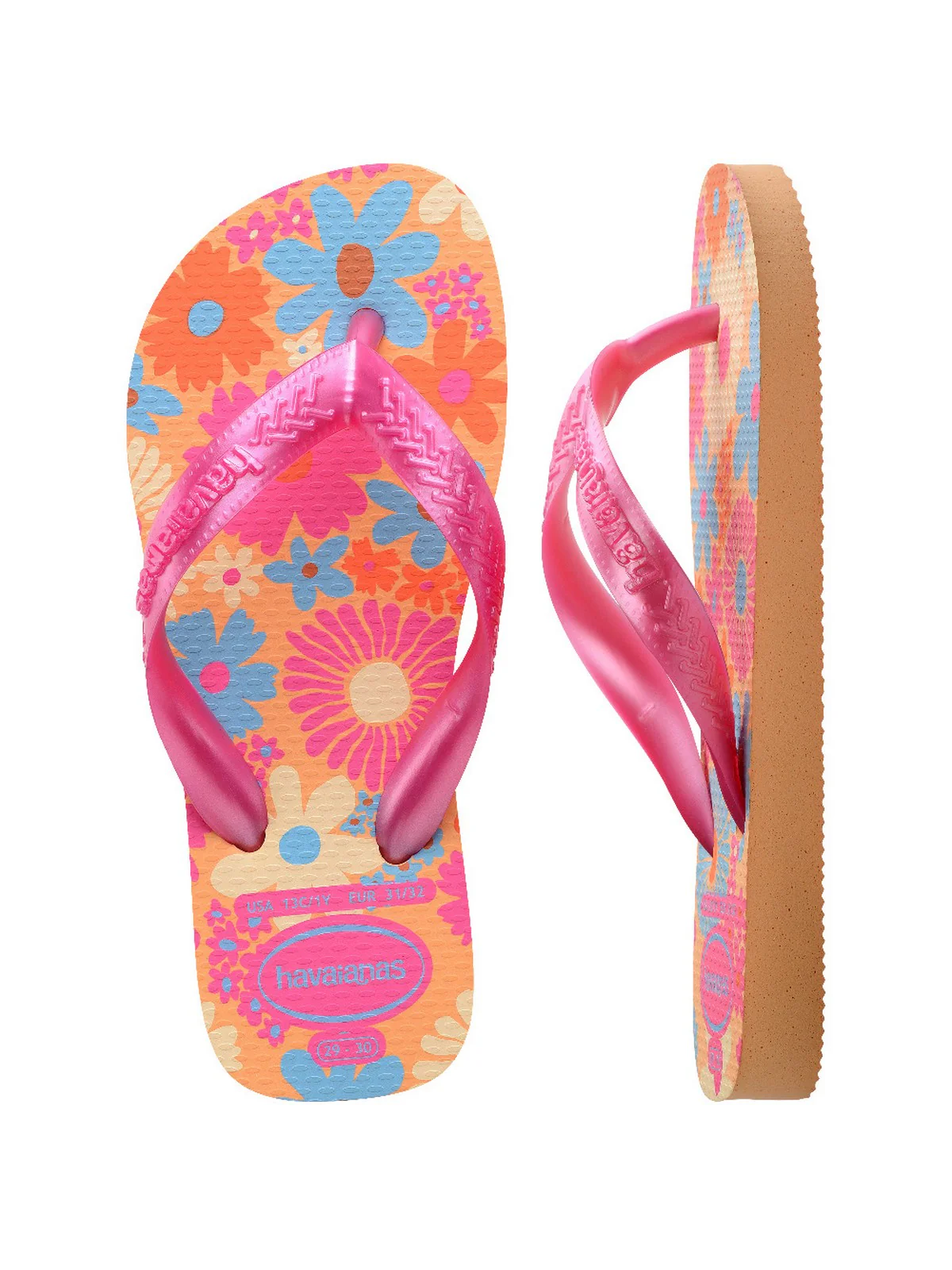 HAVAIANAS Infradito Bambine e ragazze Hav. Kids Flores 4000052.0027 Rosa - Image 5