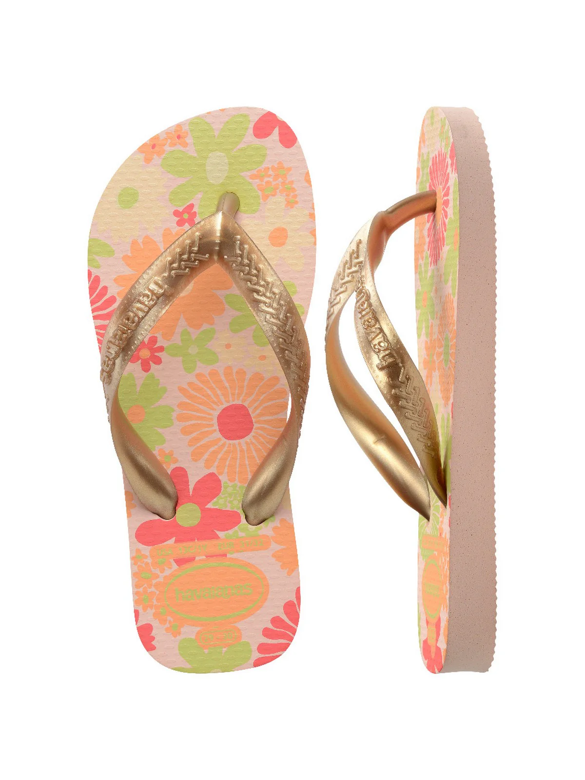 HAVAIANAS Infradito Bambine e ragazze Hav. Kids Flores 4000052.0076 Rosa - Image 3