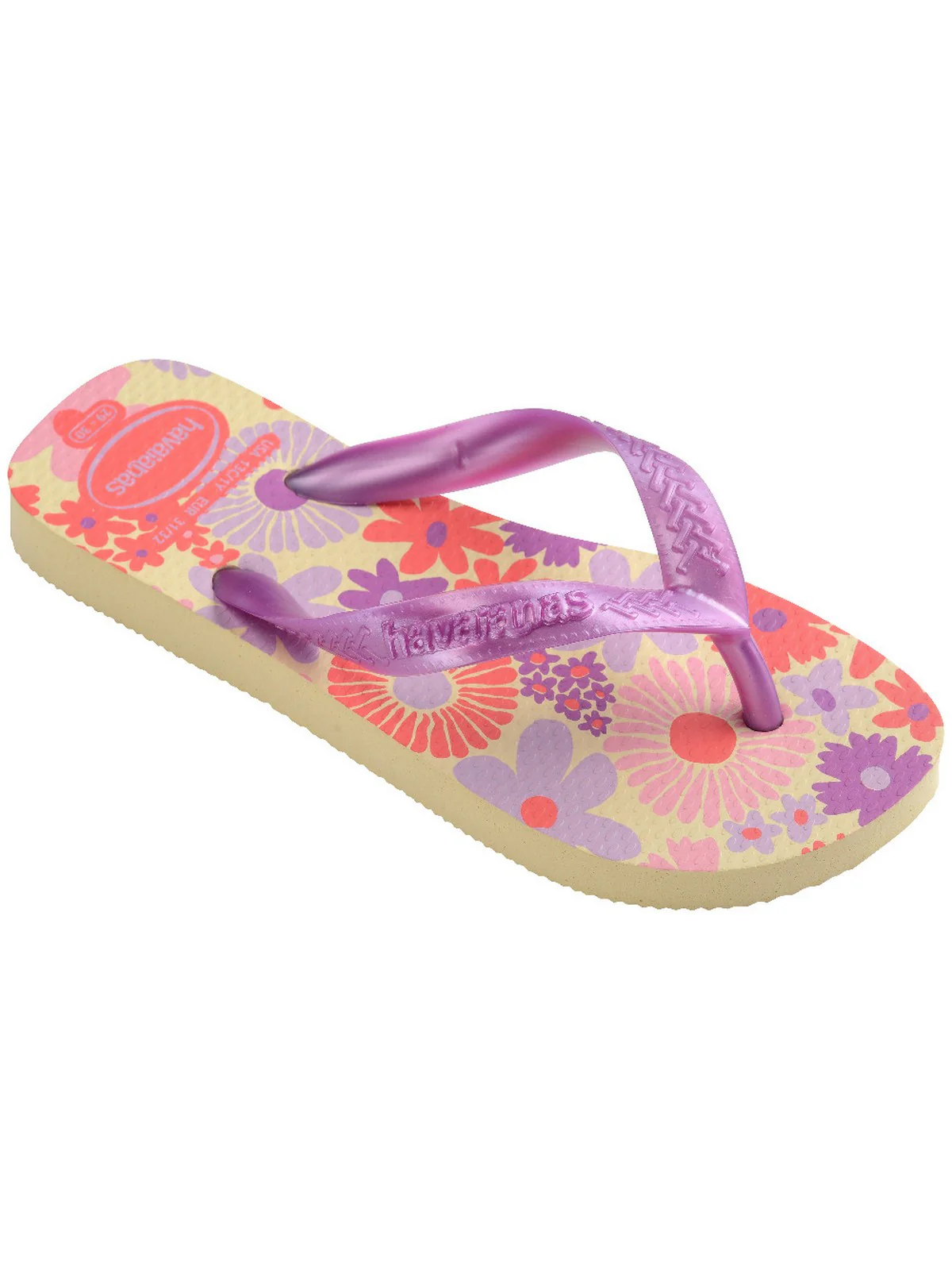 HAVAIANAS Infradito Bambine e ragazze Hav. Kids Flores 4000052.9256 Beige - Image 4