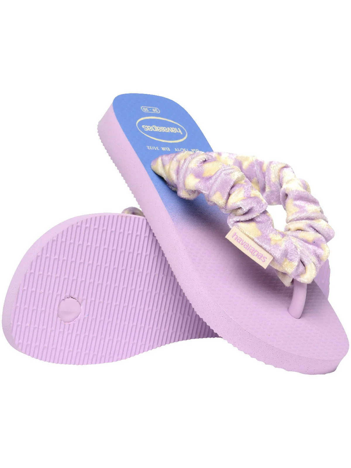 HAVAIANAS Infradito Bambine e ragazze Hav. Kids fluffy 4149941.0397 Viola - Image 4