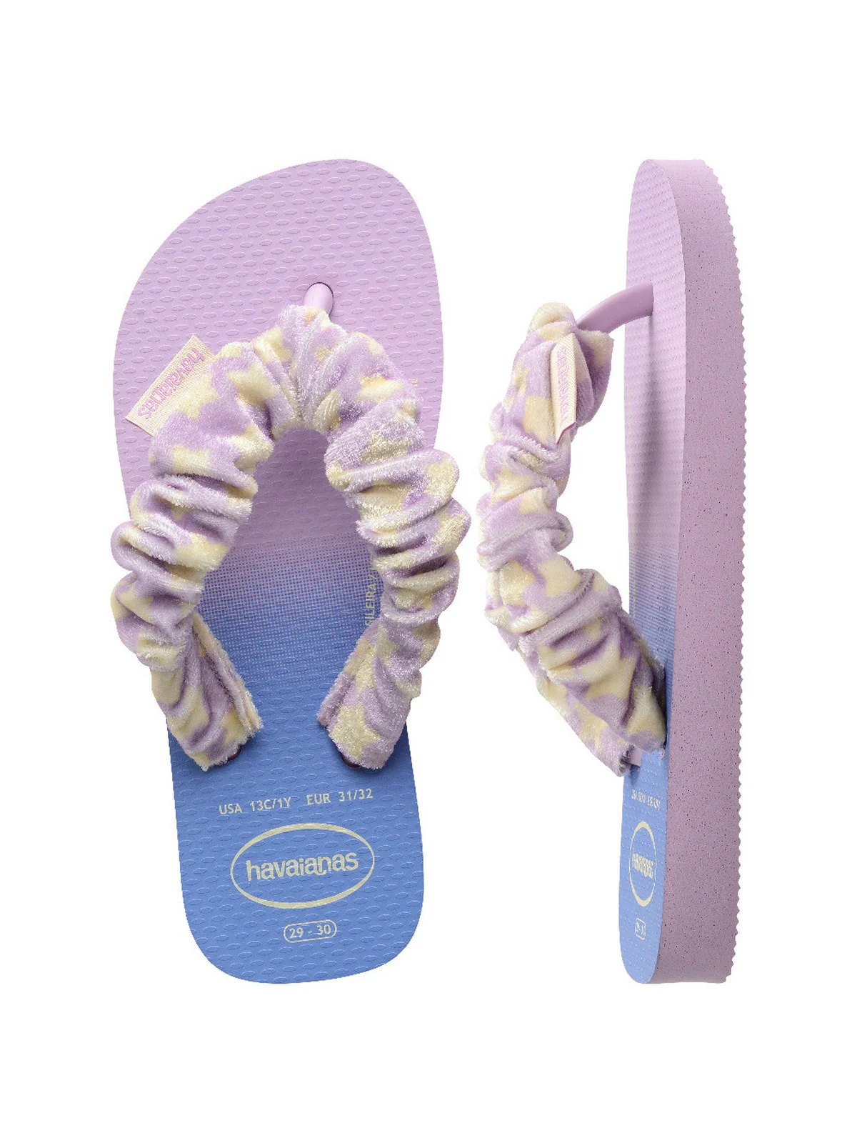 HAVAIANAS Infradito Bambine e ragazze Hav. Kids fluffy 4149941.0397 Viola - Image 5