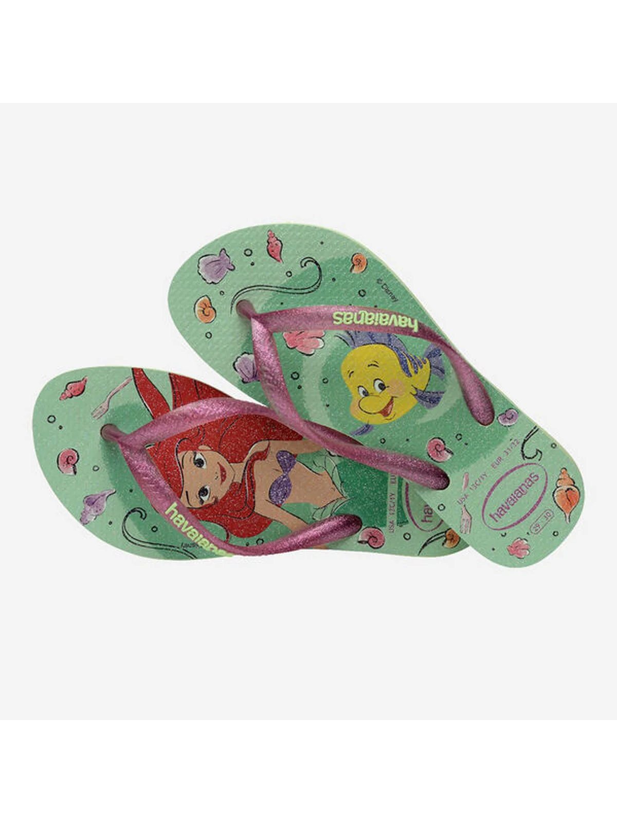 HAVAIANAS Infradito Bambine e ragazze Hav. Kids Slim 4123328.2630 Verde - Image 2