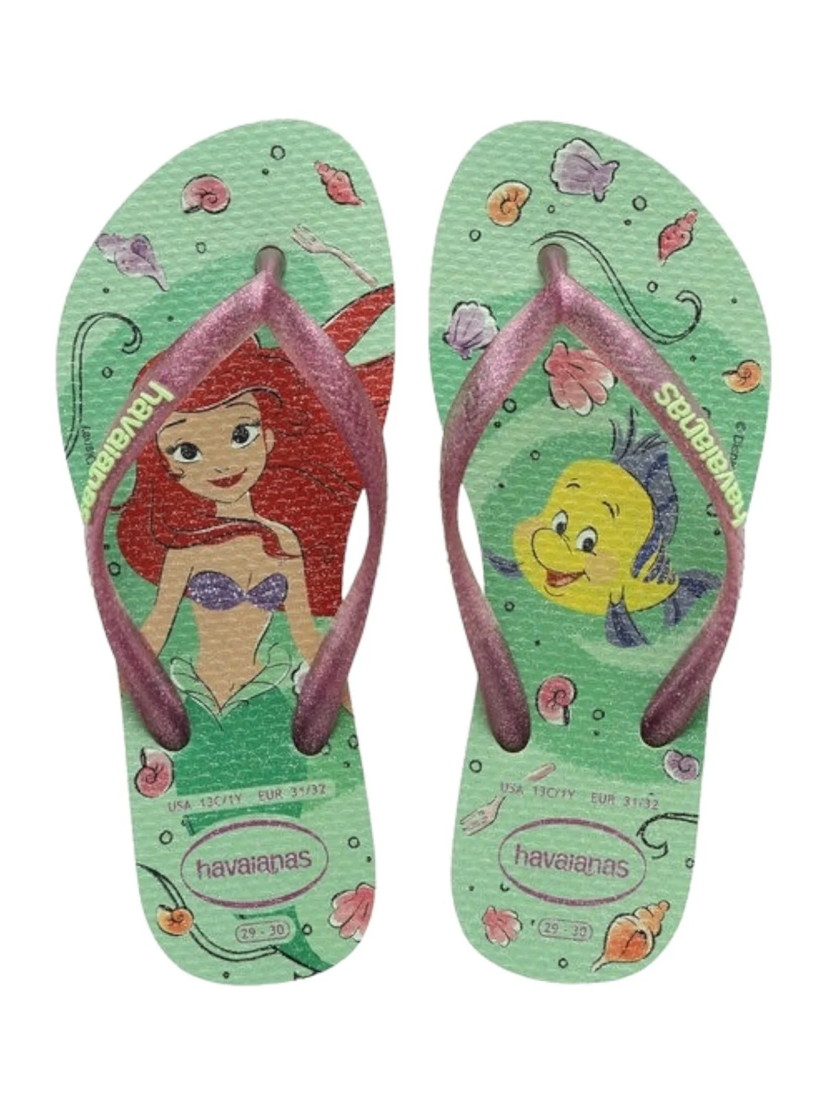 HAVAIANAS Infradito Bambine e ragazze Hav. Kids Slim 4123328.2630 Verde - Image 5