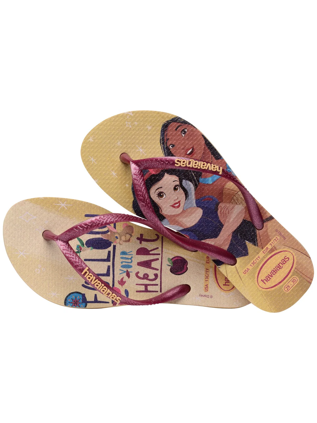 HAVAIANAS Infradito Bambine e ragazze Hav. Kids slim princess 4123328.0570 Oro - Image 5