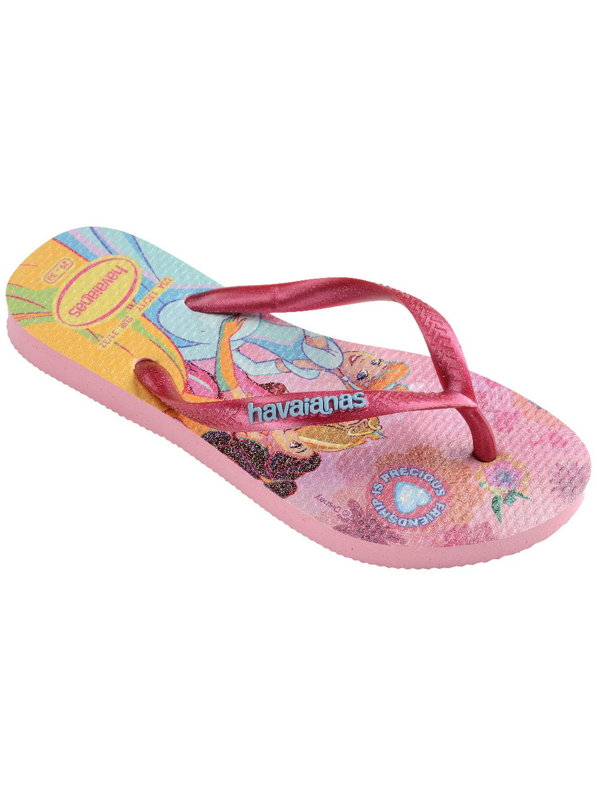 HAVAIANAS Infradito Bambine e ragazze Hav. Kids slim princess 4123328.9321 Rosa - Image 2