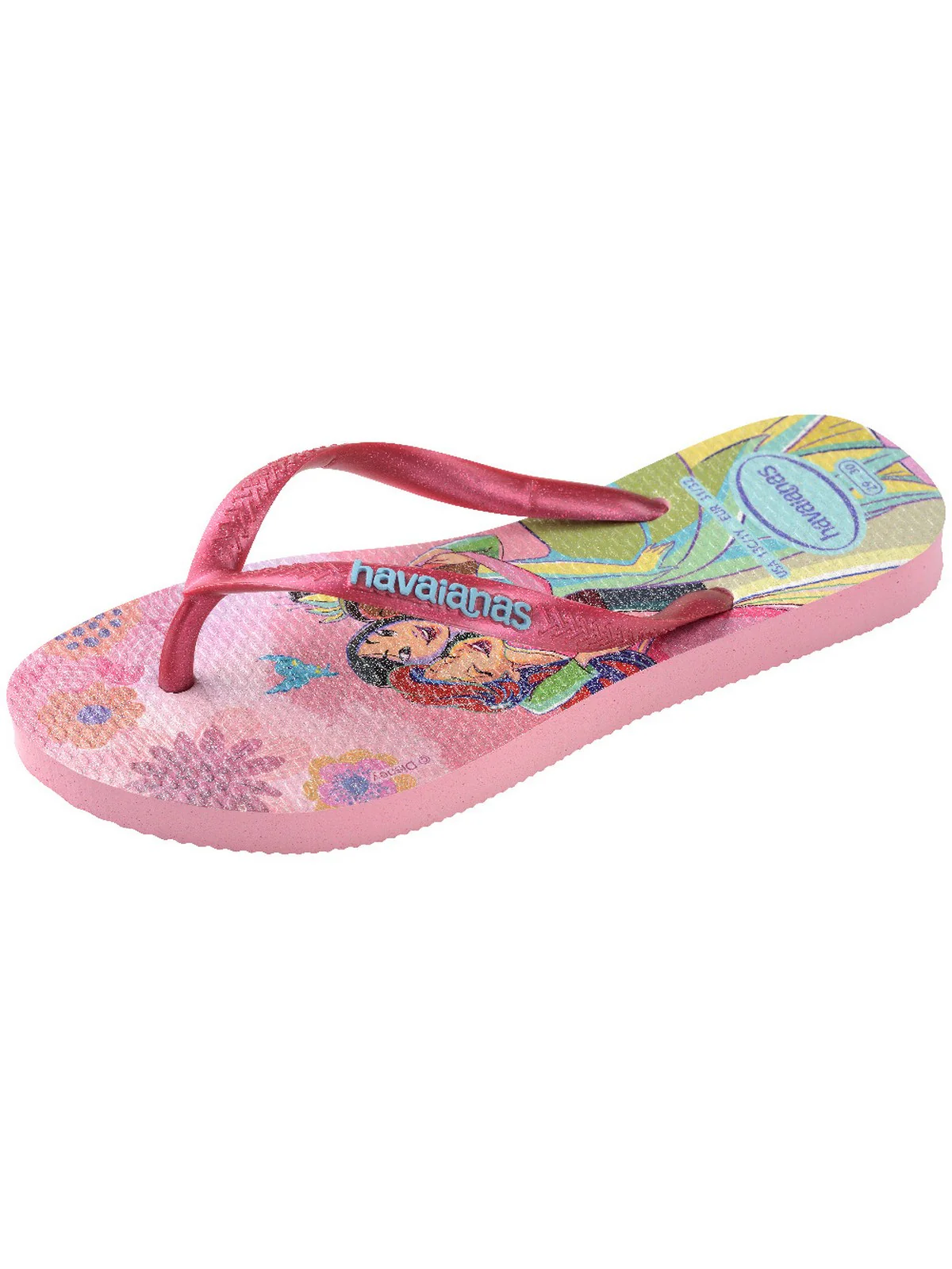HAVAIANAS Infradito Bambine e ragazze Hav. Kids slim princess 4123328.9321 Rosa - Image 3