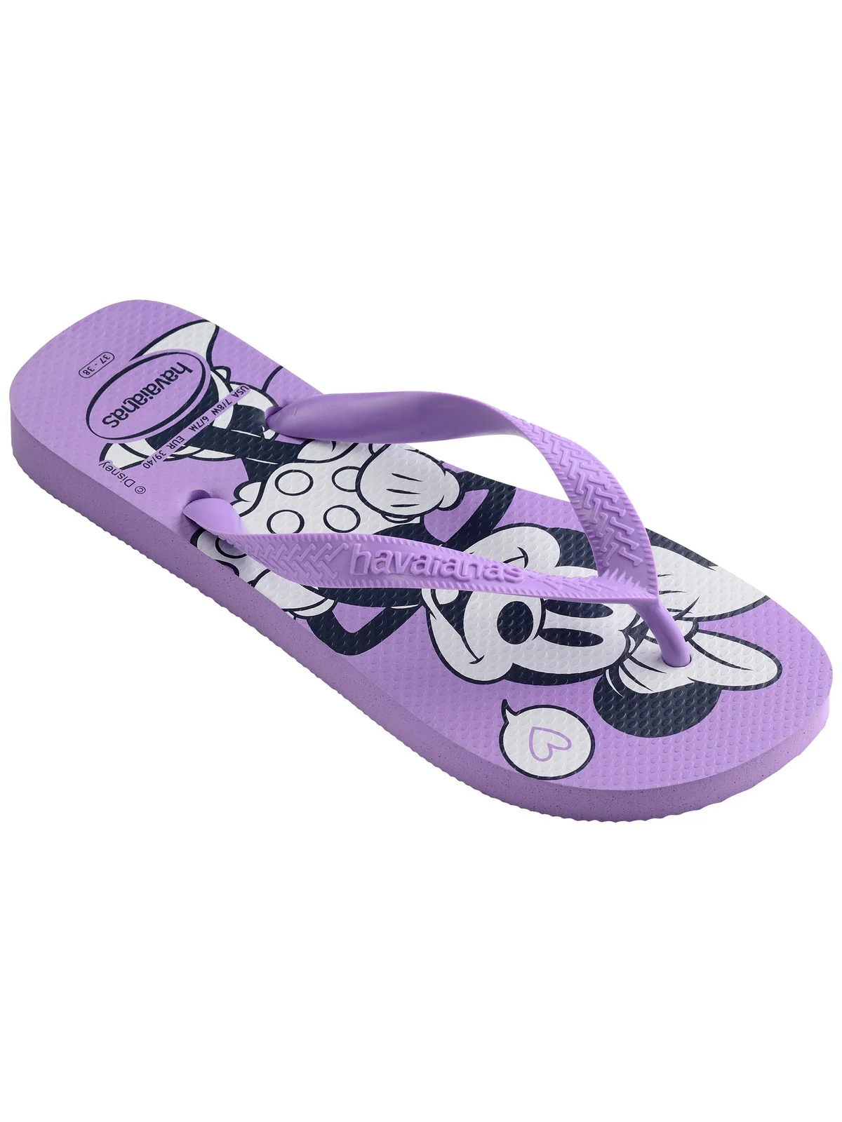 HAVAIANAS Infradito Bambine e ragazze Hav. top disney tranquility 4139412.1801 Viola - Image 2