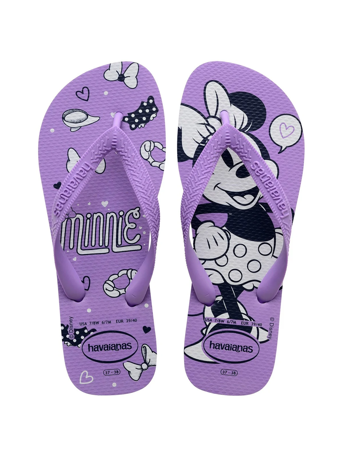HAVAIANAS Infradito Bambine e ragazze Hav. top disney tranquility 4139412.1801 Viola - Image 6