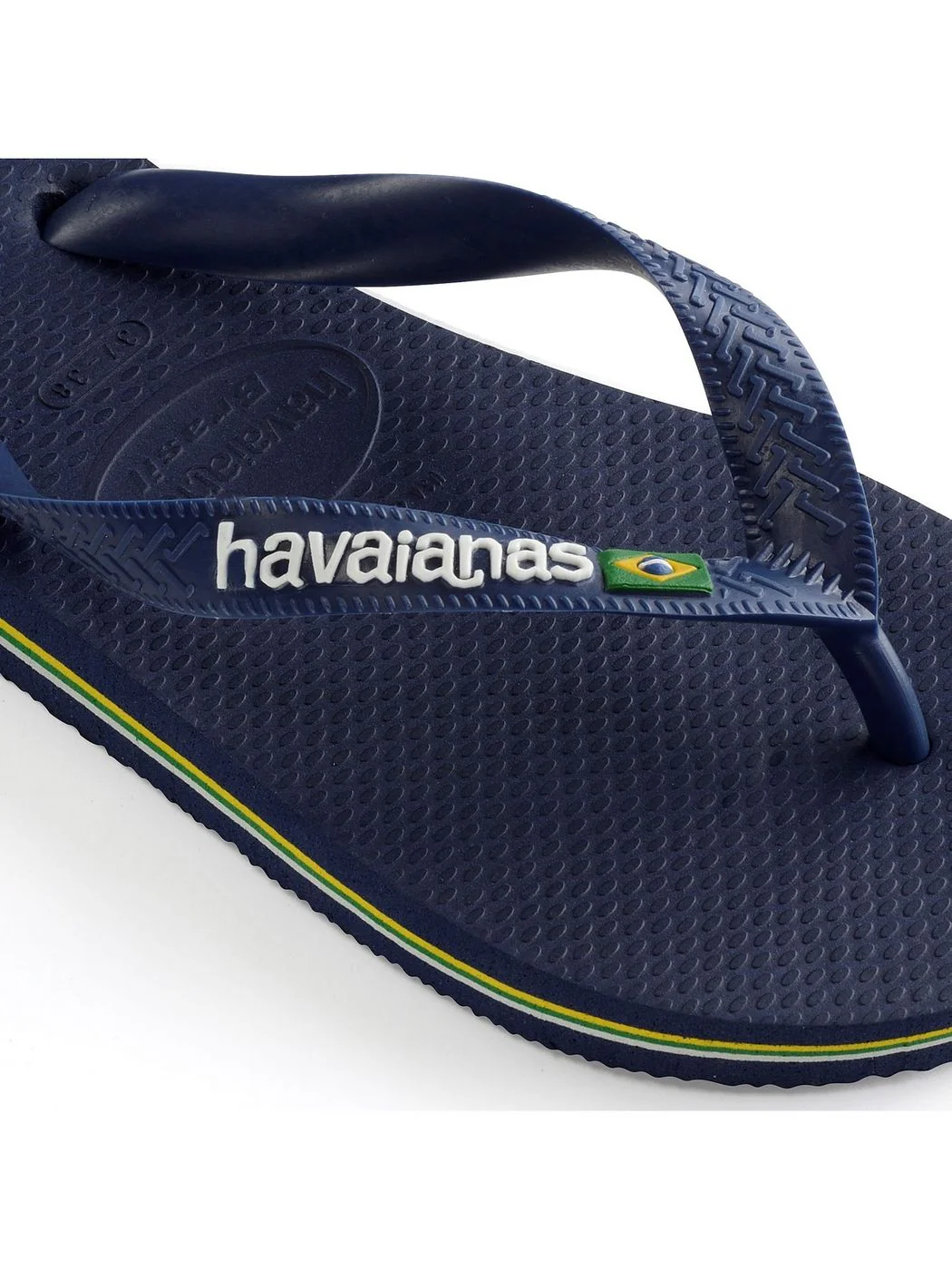 HAVAIANAS Infradito Unisex adulto Hav. Brasil logo 4110850.0555 Blu - Image 5