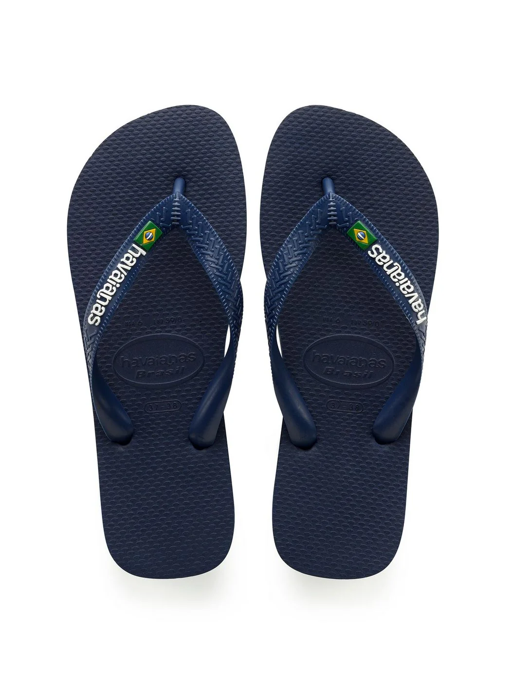 HAVAIANAS Infradito Unisex adulto Hav. Brasil logo 4110850.0555 Blu - Image 6