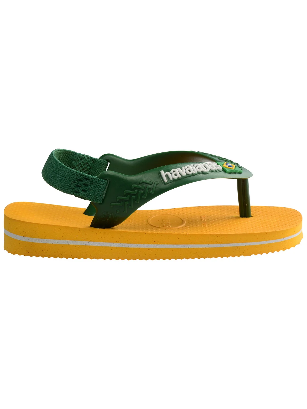 HAVAIANAS Infradito Bambini e ragazzi Hav. Baby brasil logo II 4140577.2151 POP YELLOW/AMAZON - Image 2