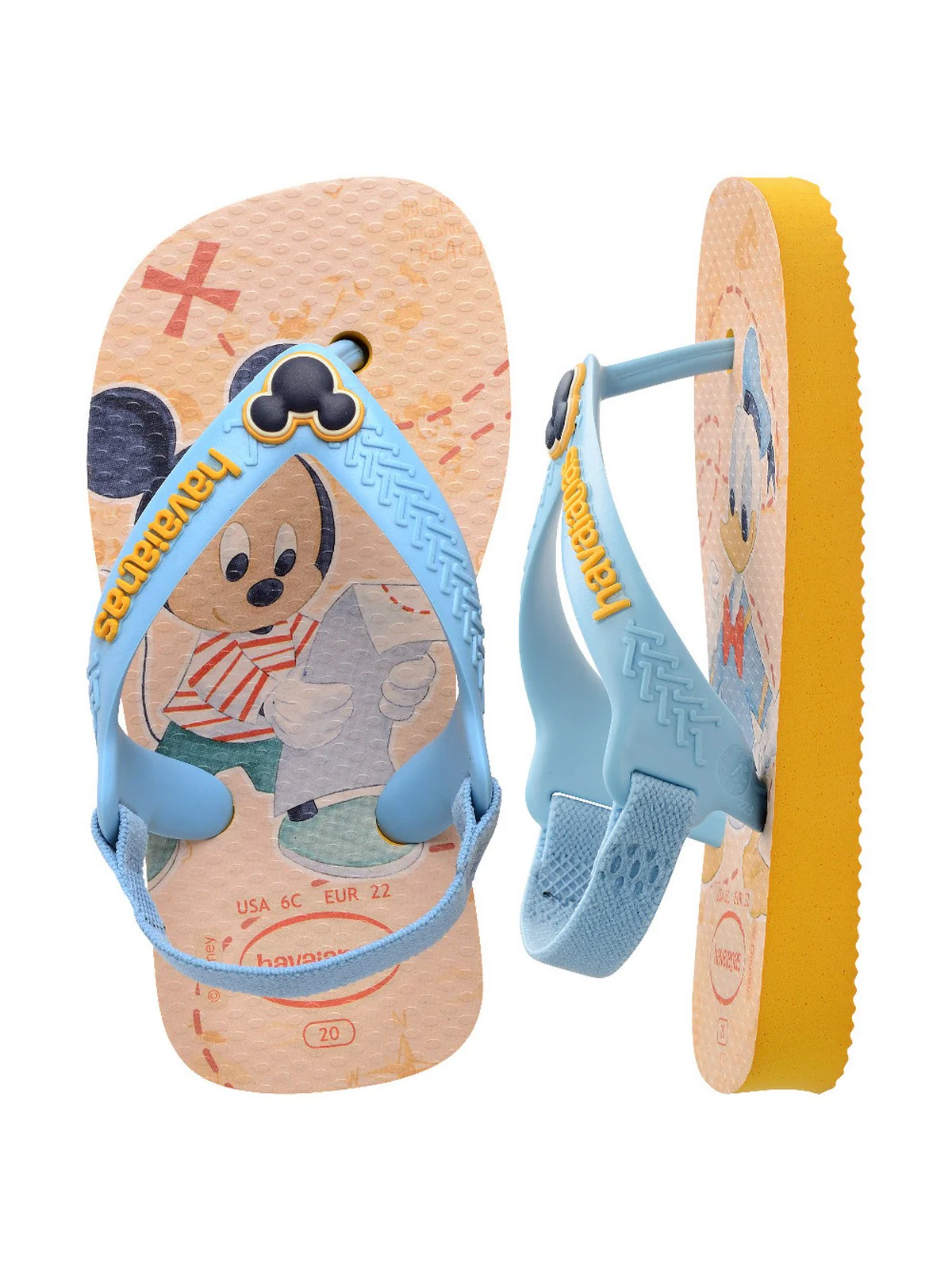HAVAIANAS Infradito Bambini e ragazzi Hav. Baby disney classic II 4137007.1740 Giallo - Image 2