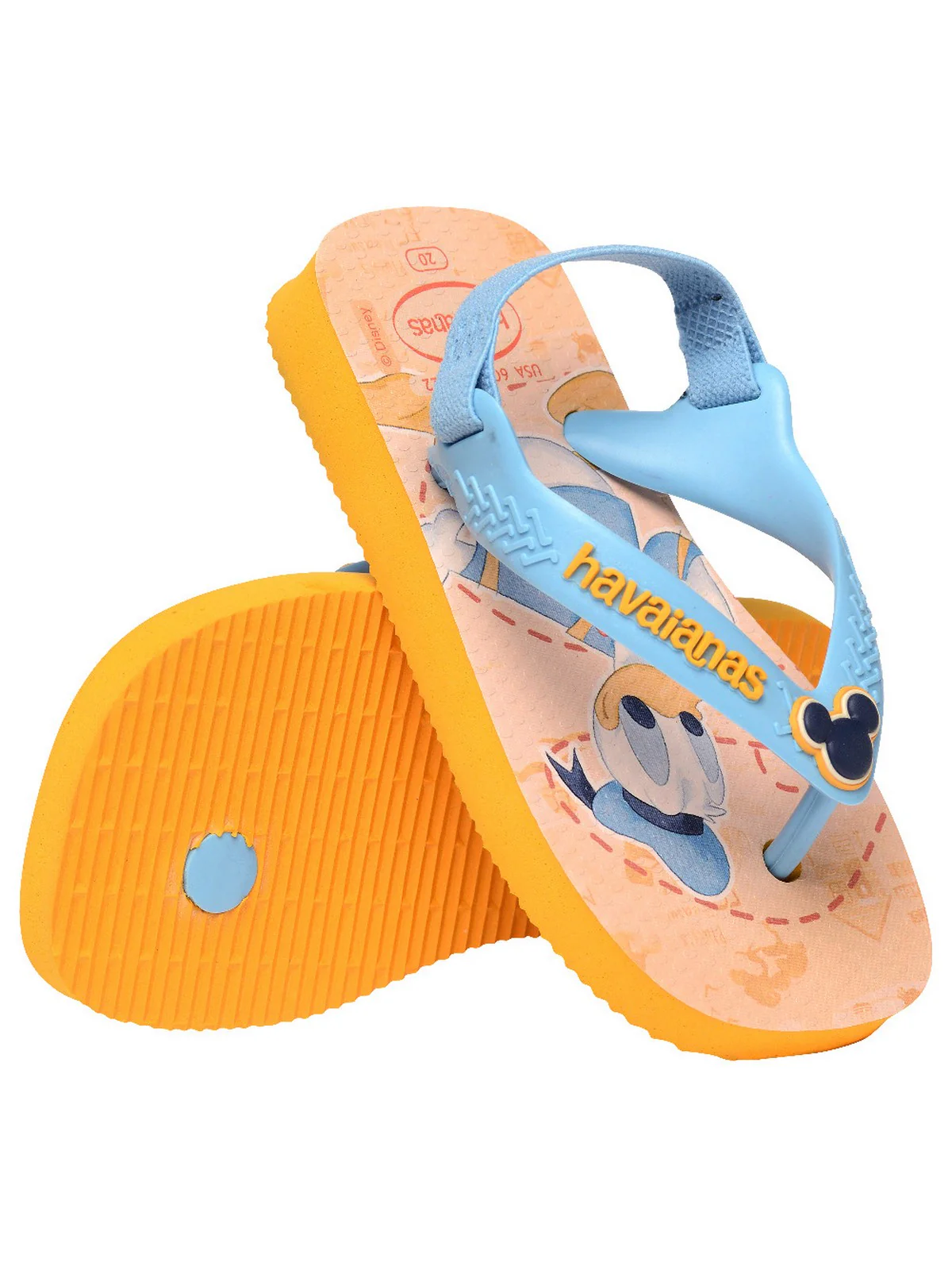 HAVAIANAS Infradito Bambini e ragazzi Hav. Baby disney classic II 4137007.1740 Giallo - Image 4